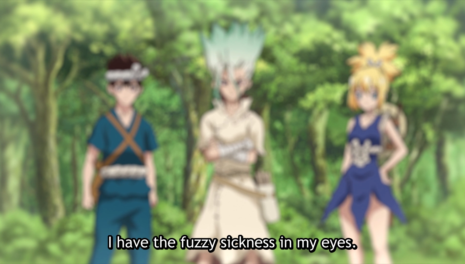 Dr. Stone Episode 11 - Focus - I drink and watch anime