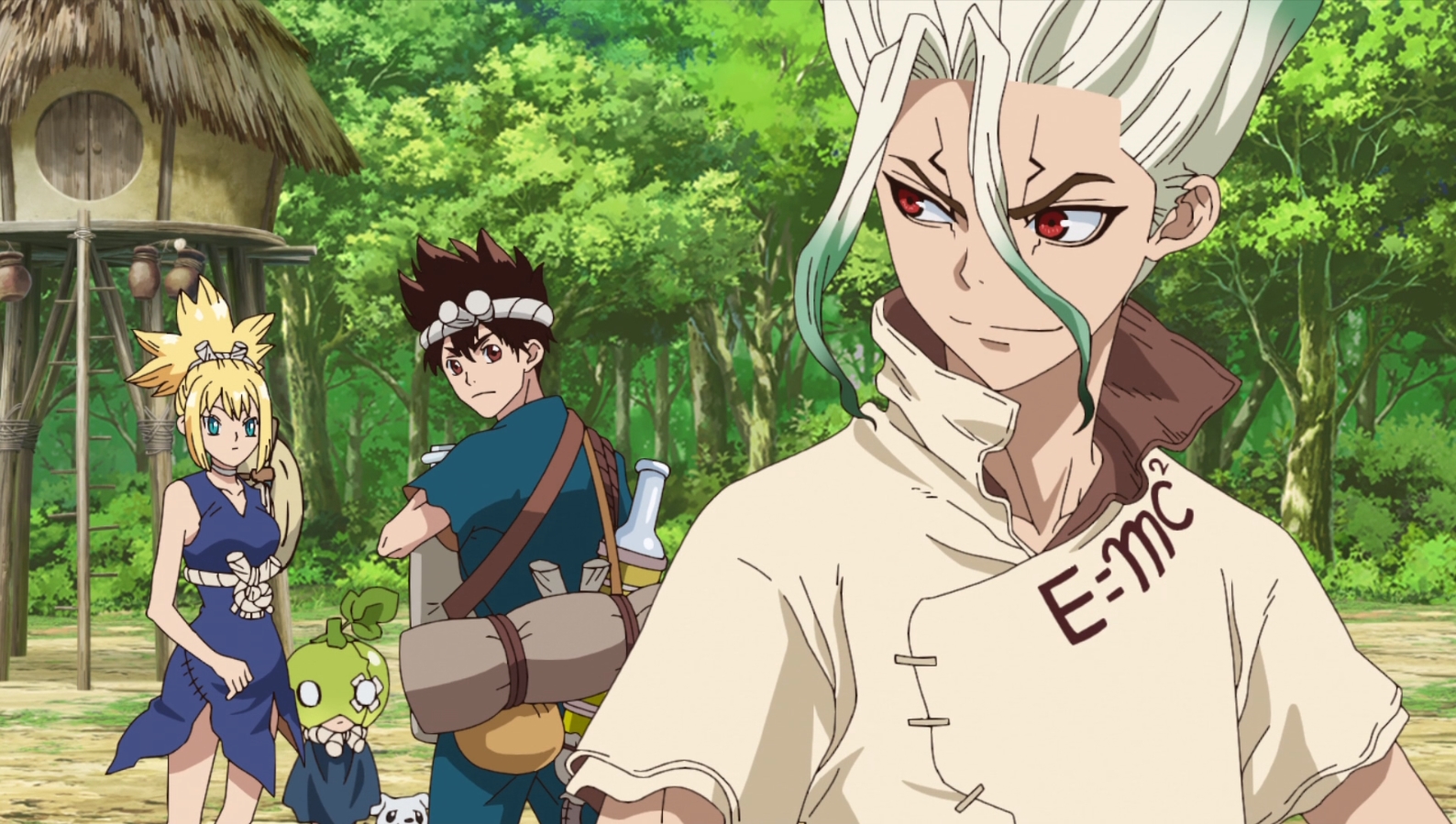 Dr. Stone Episode 13 - Round 1 - I drink and watch anime