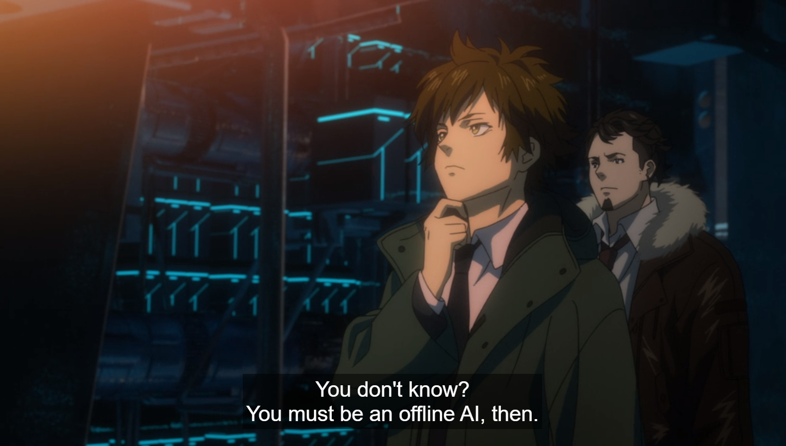 Psycho Pass s3 ep4 - Election - I drink and watch anime