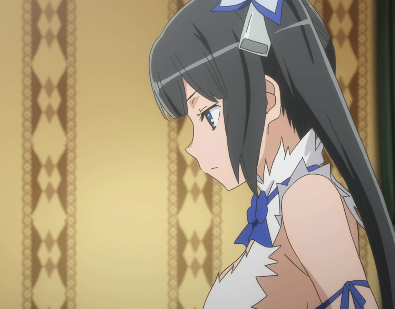 Blue-haired elf girl from "Is It Wrong to Try to Pick Up Girls in a Dungeon?" - wide 6